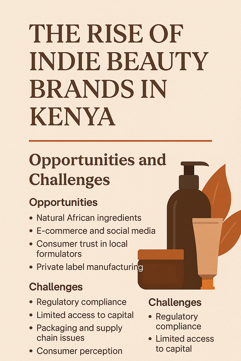 The Rise of Indie Beauty Brands in Kenya: Opportunities and Challenges