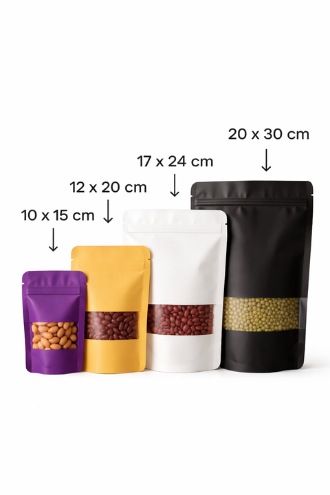 STAND UP ZIPLOCK BAGS