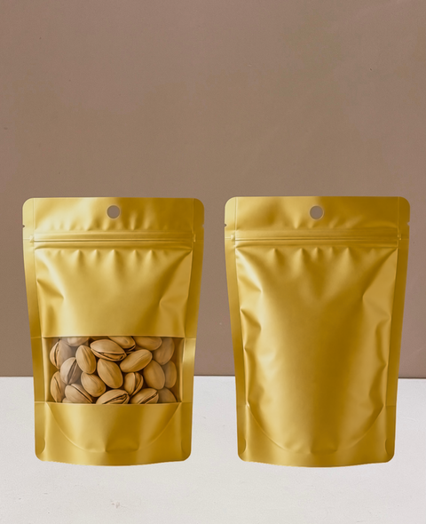 Stand Alone Ziplock Bag (10*15cm: 30-100g)
