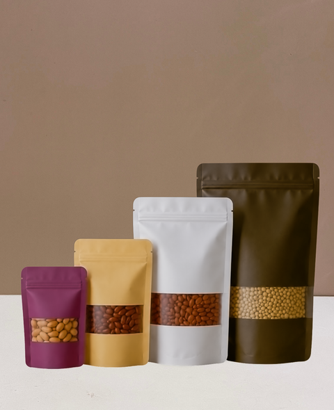Stand Alone Ziplock Bag 17cm*24cm (250-500g)