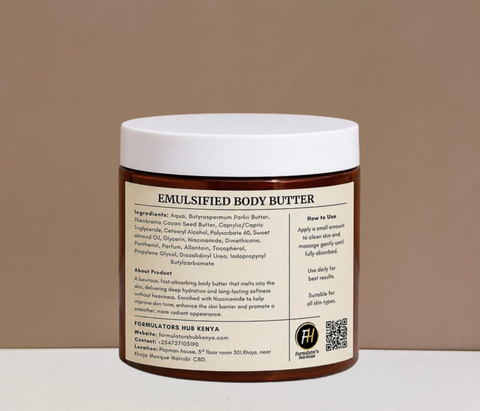 Emulsified Body Butter