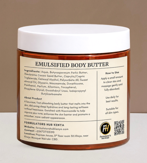 Emulsified Body Butter