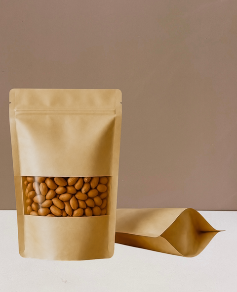 Stand Alone Ziplock Bag (10*15cm: 30-100g)