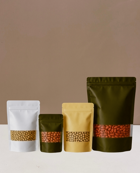 Stand Alone Ziplock Bag 12cm*20cm (100-200g)