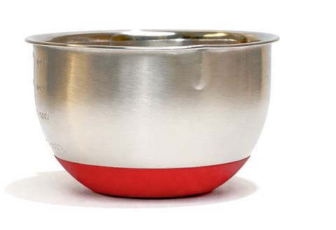 Stainless Steel Mixing Bowls with Silicone Base