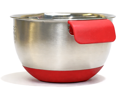 Stainless Steel Mixing Bowls with Silicone Base