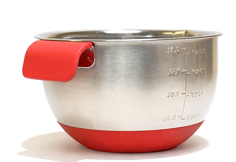 Stainless Steel Mixing Bowls with Silicone Base