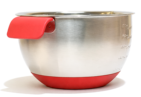Stainless Steel Mixing Bowls with Silicone Base