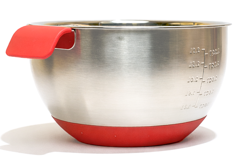 Stainless Steel Mixing Bowls with Silicone Base