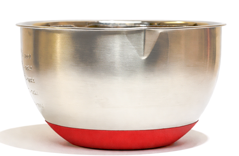 Stainless Steel Mixing Bowls with Silicone Base