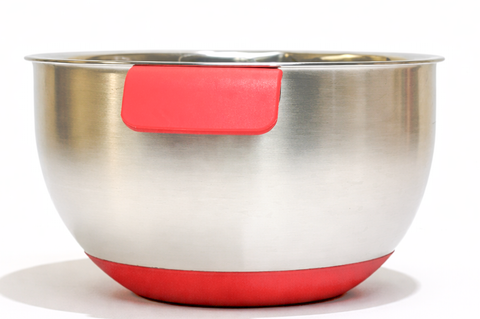 Stainless Steel Mixing Bowls with Silicone Base