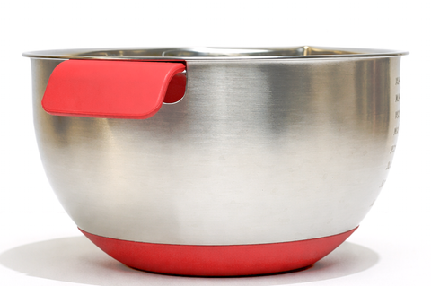 Stainless Steel Mixing Bowls with Silicone Base