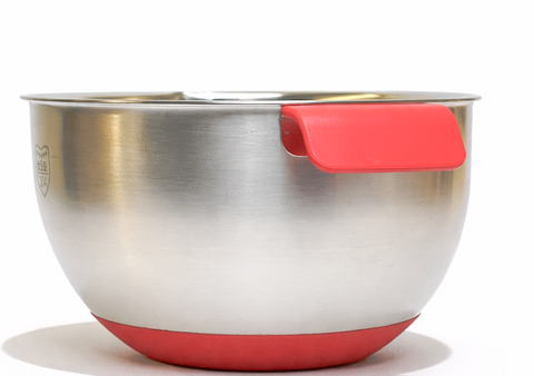 Stainless Steel Mixing Bowls with Silicone Base