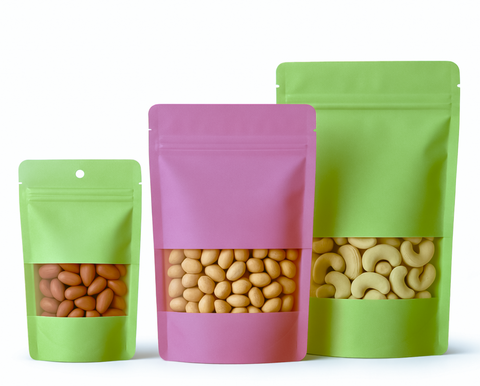 Stand Alone Ziplock Bag 12cm*20cm (100-200g)