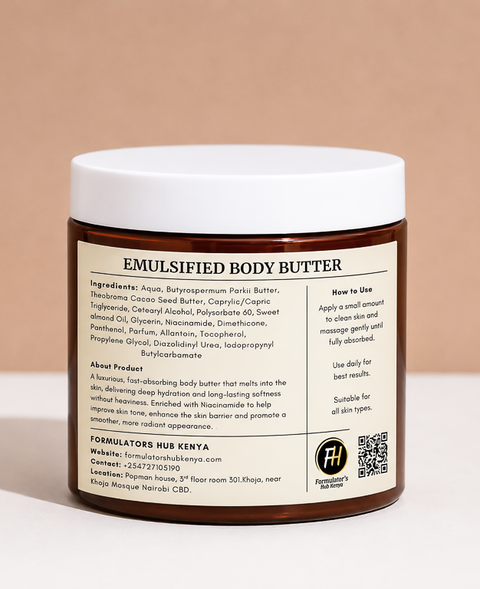 Emulsified Body Butter