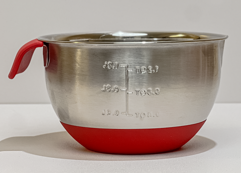 Stainless Steel Mixing Bowls with Silicone Base